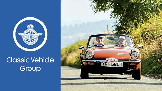 Couple in a sports car